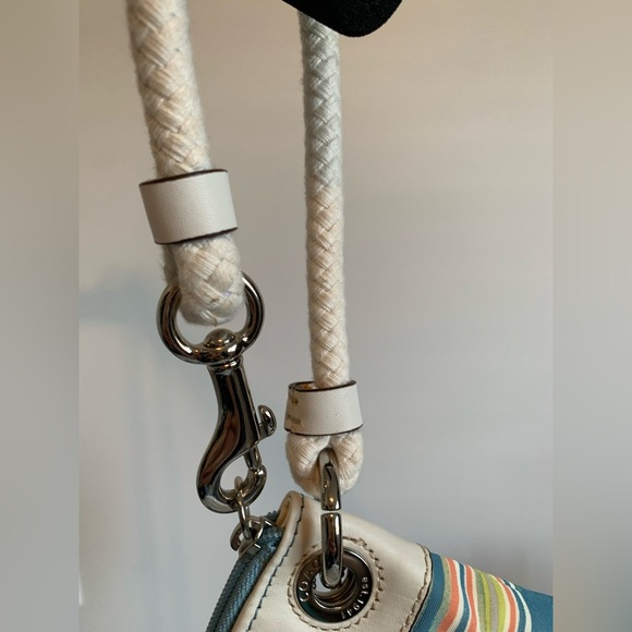 Coach Wristlet multi coloured cloth/rope. - Picture 3 of 11